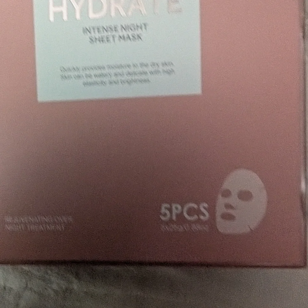 Luxe Hydrate Intense Night Sheet Mask - Pink